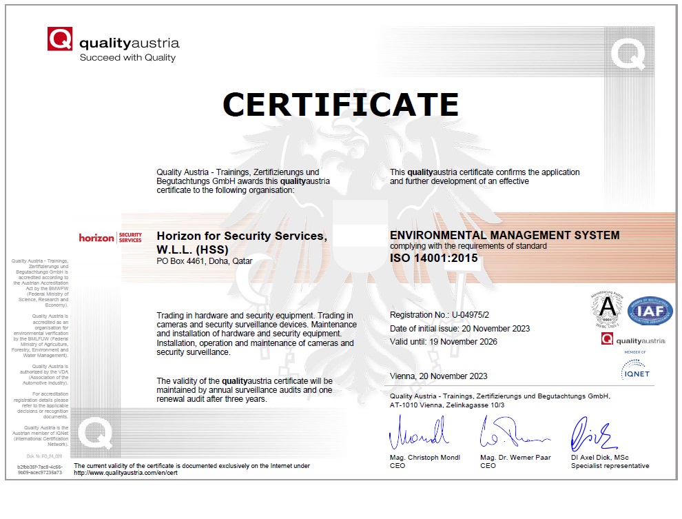 HSS ISO 14001