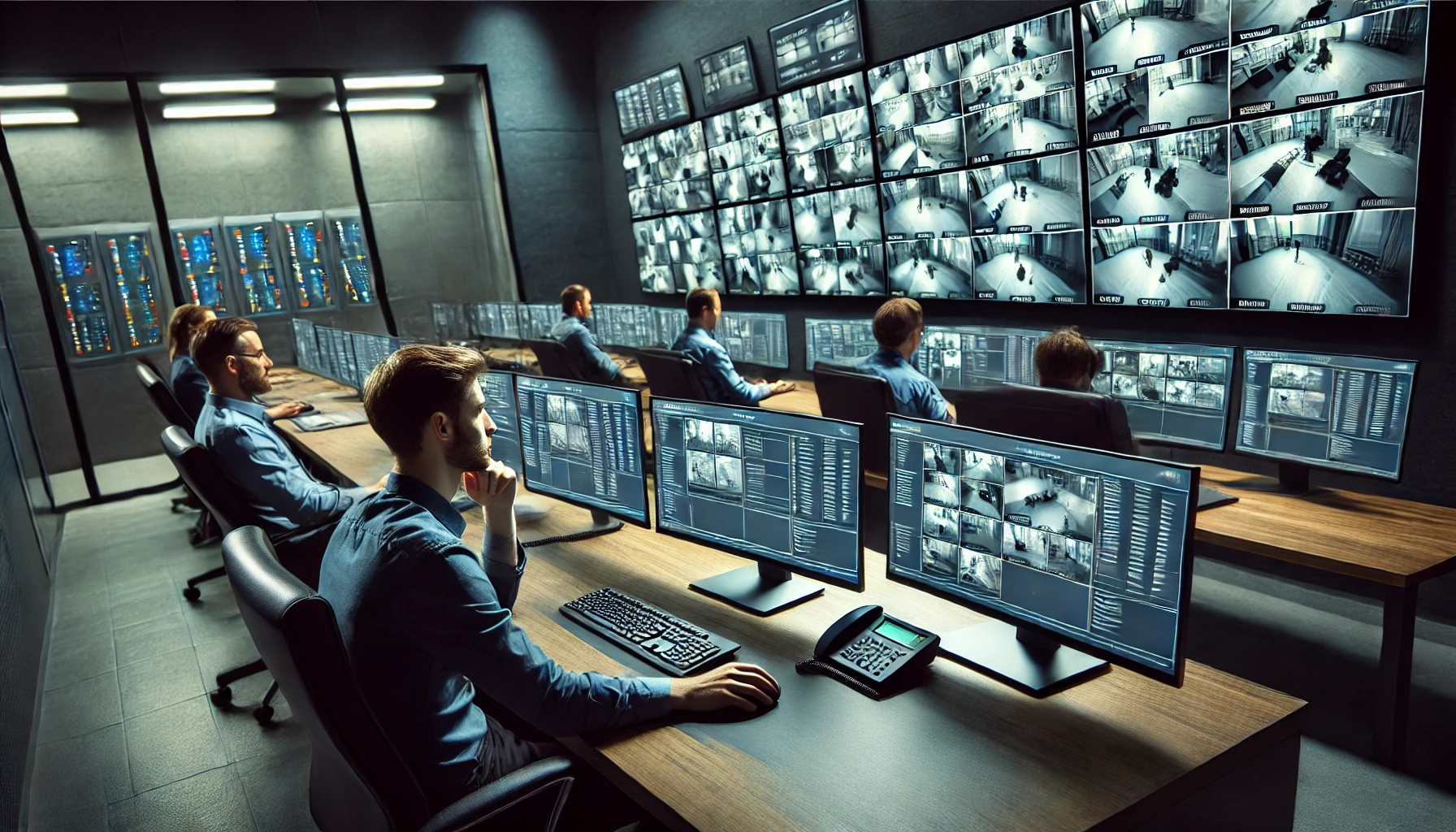VMS security control room